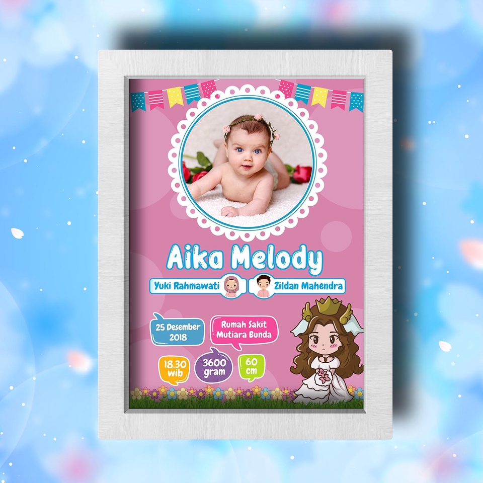 Banner Online - Jasa Desain Bio Baby Kekinian Lucu Dan Imut - 7