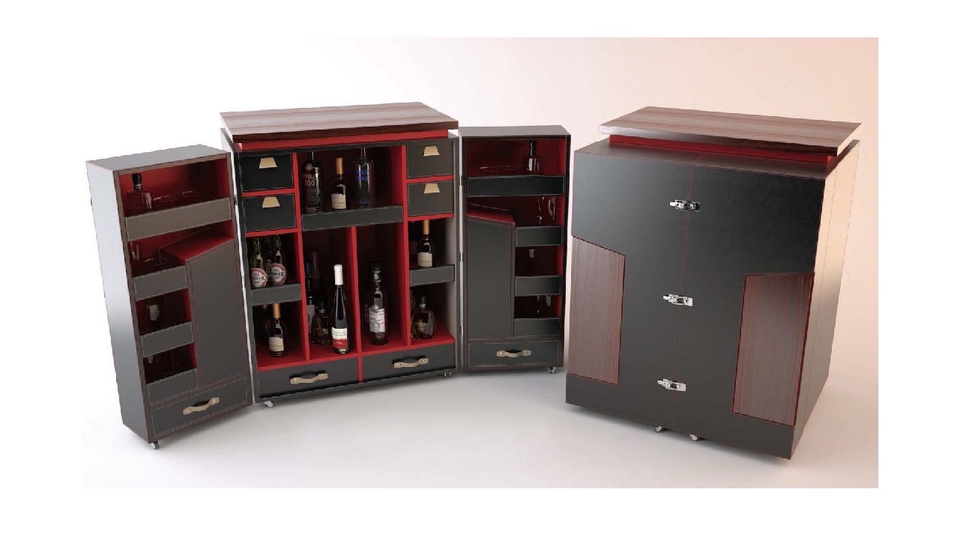 ตู้บาร์ไม้หรูหรา ออกแบบภายในร้านค้า ออกแบบเฟอร์นิเจอร์ ออกแบบตกแต่งภายใน