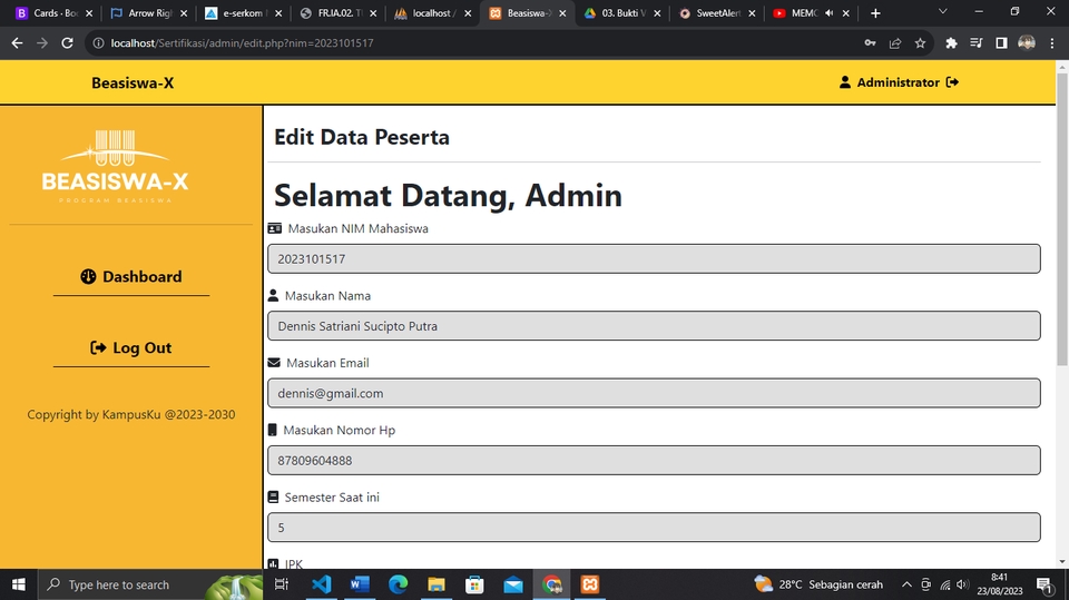 Web Development - Jasa Pembuatan Website Company Profile,Sistem Administrasi,Portofolio dan lainnya. - 6