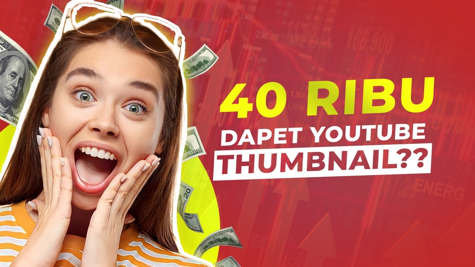 Banner Online - BIKIN THUMBNAIL YOUTUBE CUMA 40 RIBU? - 1