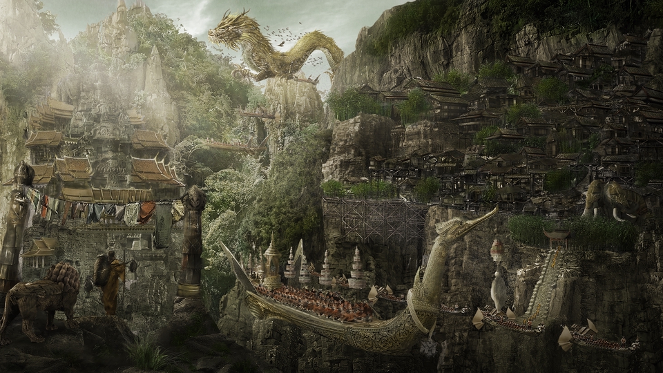 วาดภาพประกอบ - รับวาดภาพประกอบ 2D illustration / Concept Art / Character / Environment - 9