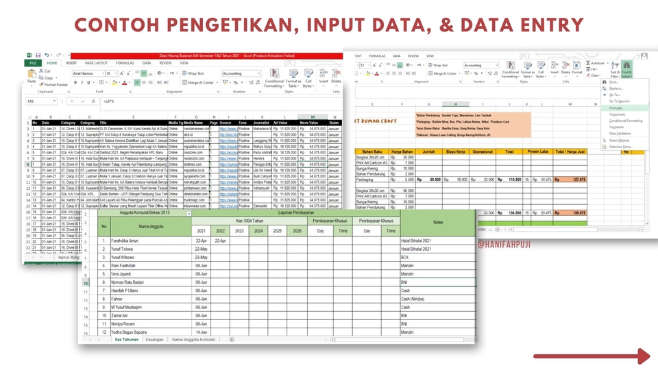 Entri Data - Virtual Assistant Data Entry / Input Data fast Delivery - 2