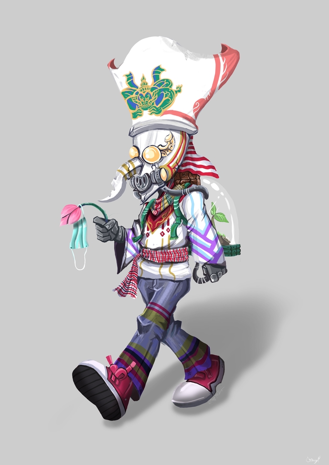 วาดภาพประกอบ - รับวาดการ์ตูน ภาพประกอบ character concept art สไตล์ต่างๆ - 2