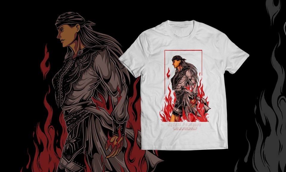Desain Kaos & Motif - Custom Design Illustration (T-Shirt Design) - 16