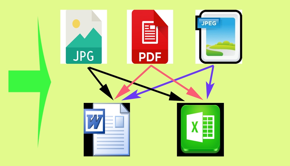 Pengetikan Umum - Pengetikan Ulang teks PDF, JPG/JPEG ke Word/Excel dengan Rapi - 2