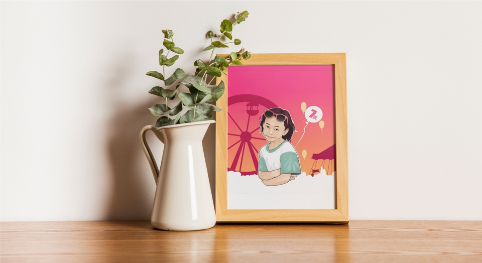 Gambar dan Ilustrasi - [MURAH] ILLUSTRATION VECTOR VEXEL ART UNTUK GIFT / PHOTO PROFILE - 5