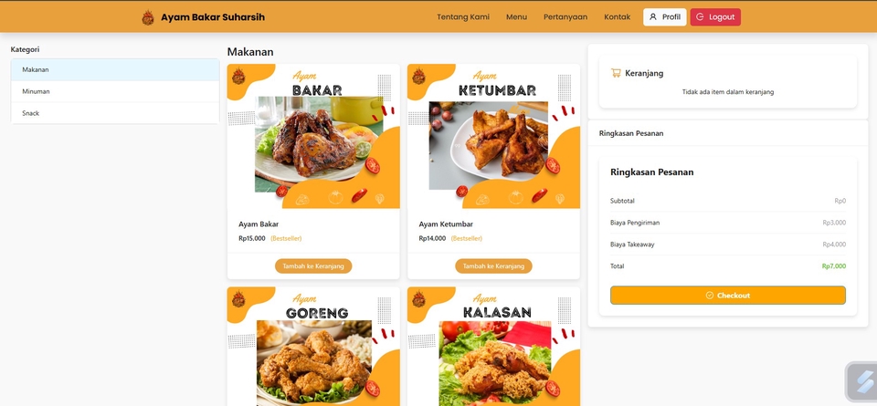 Jasa pembuatan website profesional dan murah dengan desain yang menarik untuk bisnis Anda.