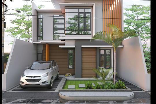 Design rumah 2D, 3D, dan RAB