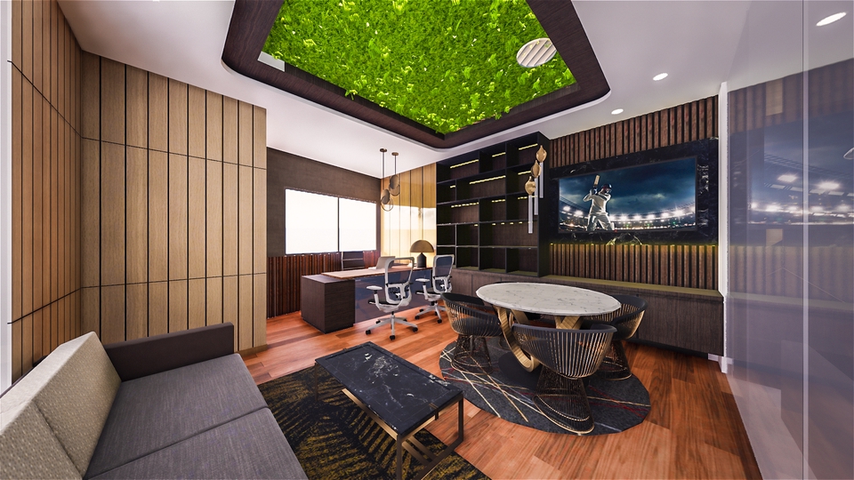 3D & Perspektif - Desain Interior & Furniture Offices, Residances, and Commercials - 5