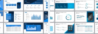 Jasa pembuatan presentasi powerpoint profesional dengan desain menarik dan modern untuk keperluan skripsi, seminar, dan bisnis.