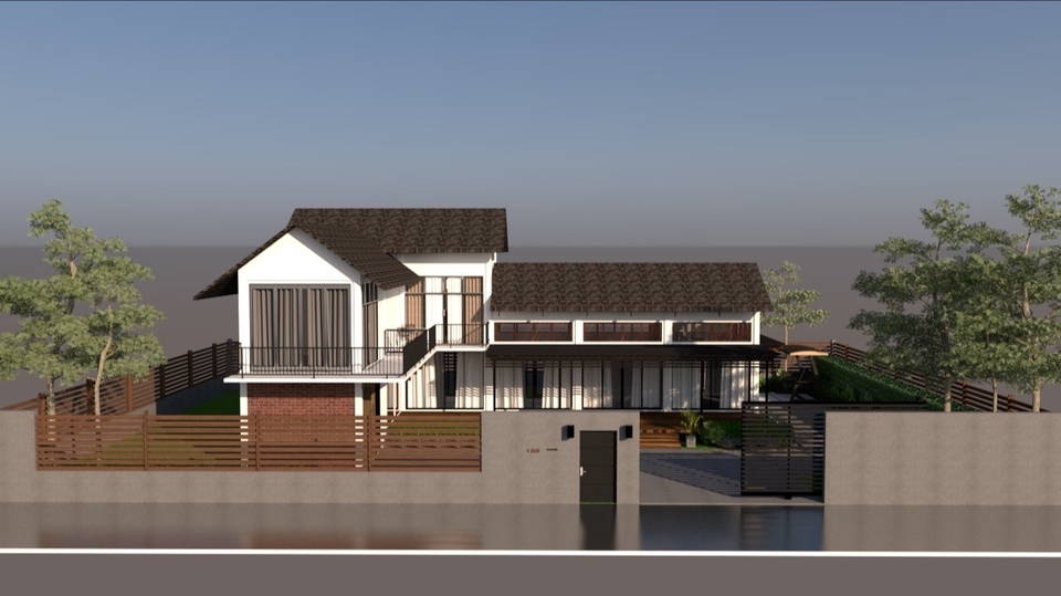 ออกแบบตกแต่งภายในและภายนอก - รับออกแบบ Exterior & Interior / 3D Perspective - 1