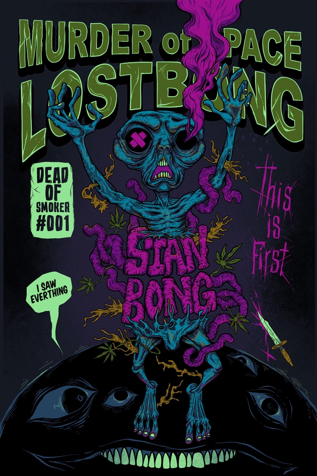 รับวาดภาพประกอบแบบดิจิตอลเพ้นท์ สไตล์แฟนตาซี ตัวละครเอเลี่ยน