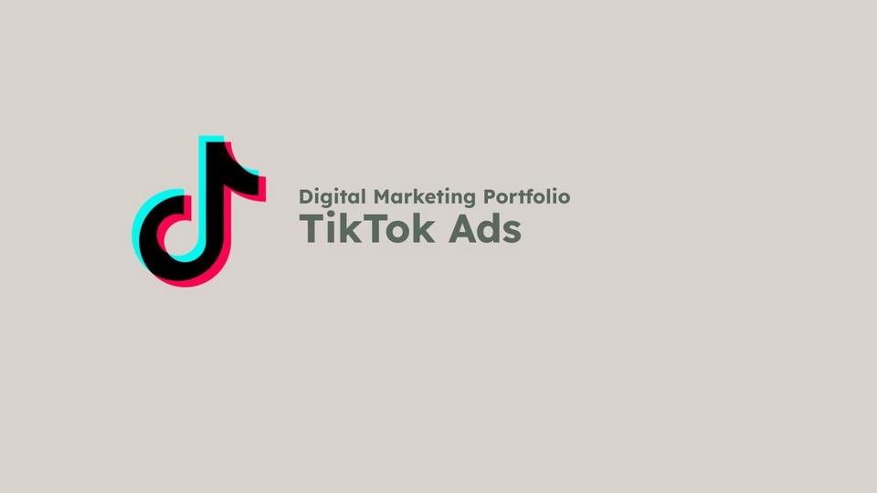 Digital Marketing - Digital Marketing - Tiktok Ads - 1