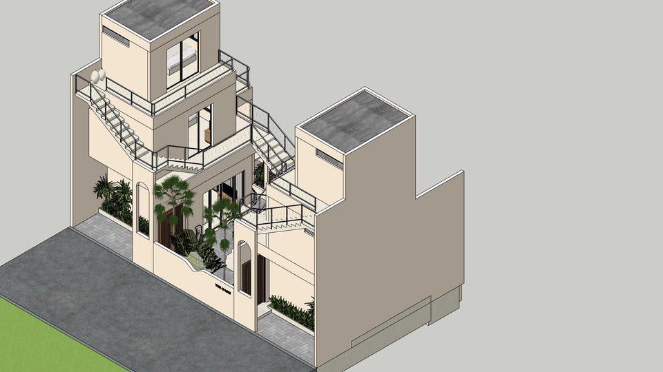 CAD Drawing - Gambar Kerja Arsitektural 2D - 10