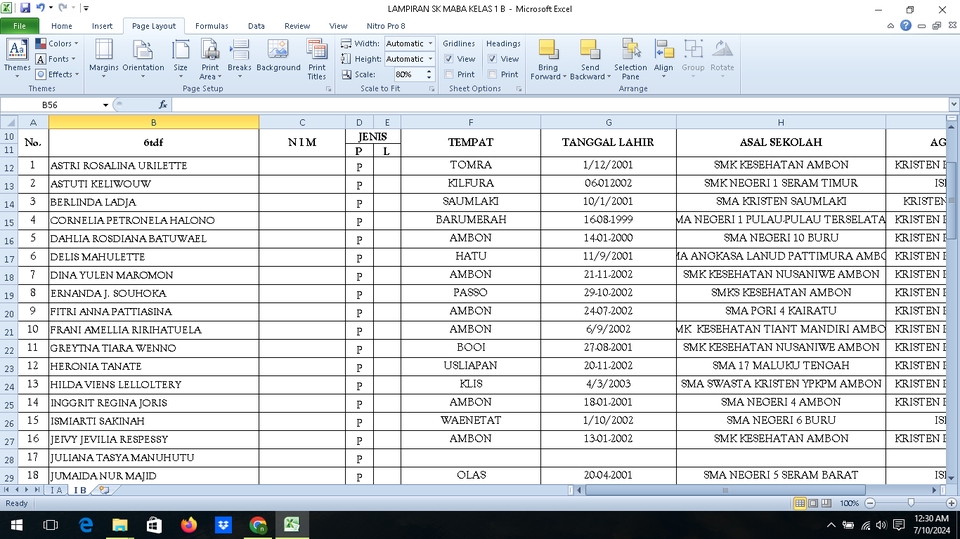Jasa data entry excel, jasa input data online, contoh data entry, data entry freelance, input data excel.