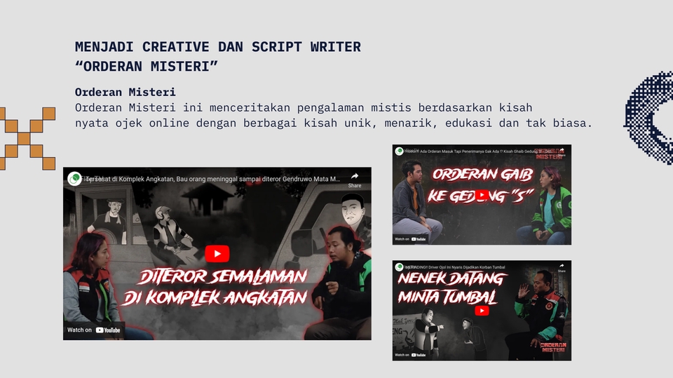 Penulisan Konten - Menulis script konten Tiktok, Instagram Youtube - Menulis Novel, Artikel - Menulis Naskah Film, TVC - 16