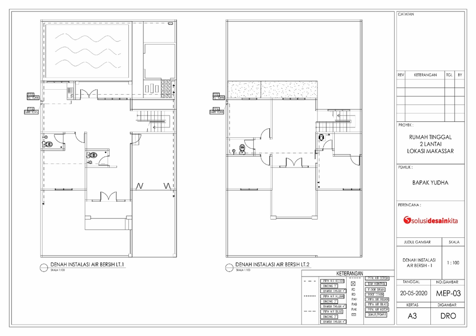 CAD Drawing - GAMBAR KERJA PROFESIONAL - 22