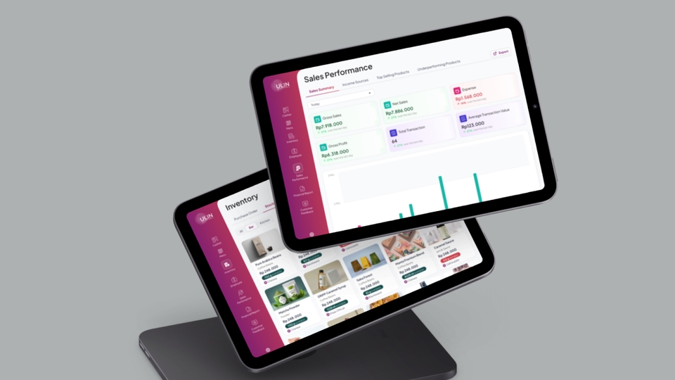 Desain UI UX website untuk platform freelance dengan tampilan modern dan user friendly.