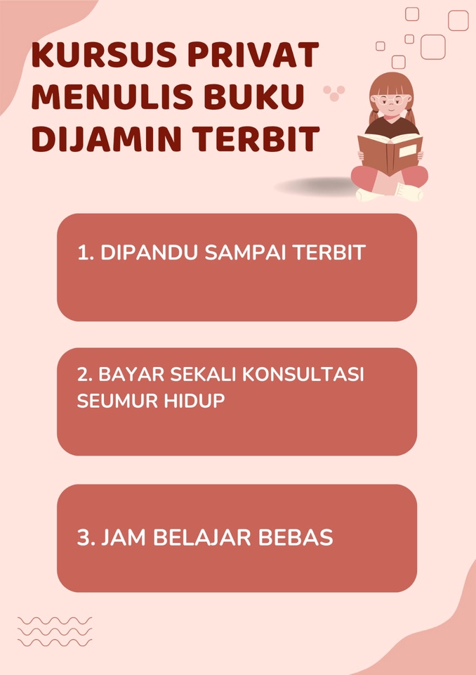 Jasa Lainnya - KURSUS MENULIS BUKU DIJAMIN TERBIT - 2