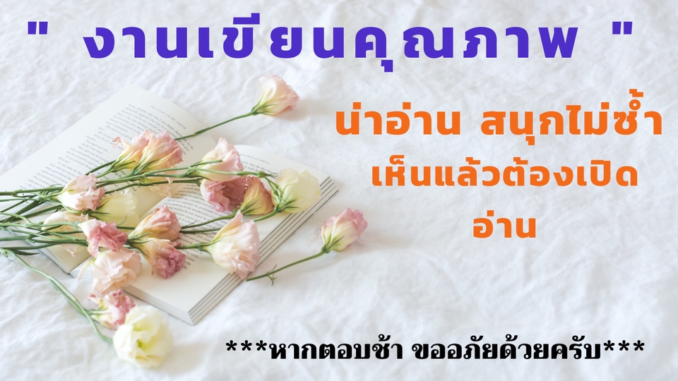 เขียนบทความ - รับเขียนบทความ SEO - 4