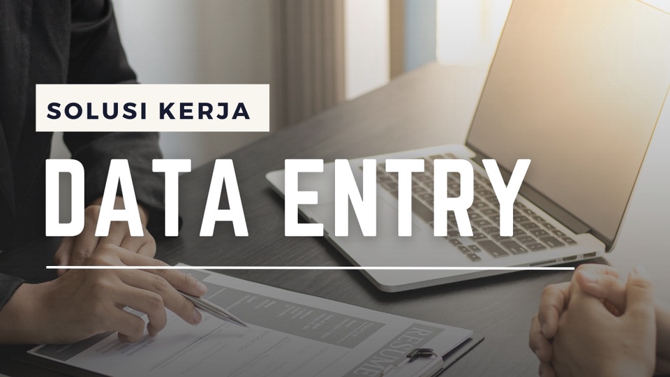 Entri Data - Data Entry Microsoft  Office - 1