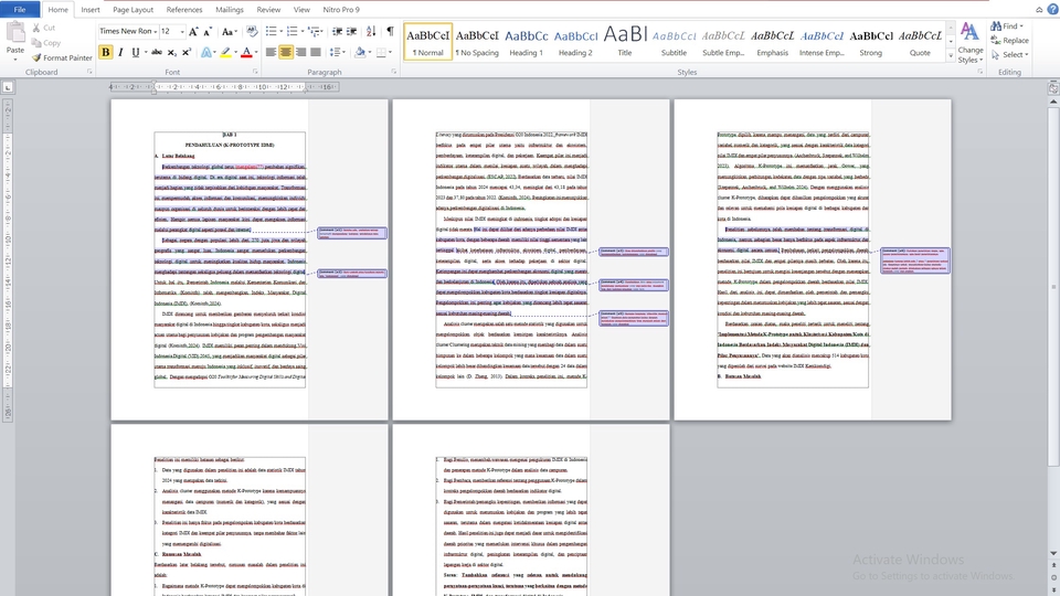Jasa Review & Revisi Karya Tulis Ilmiah