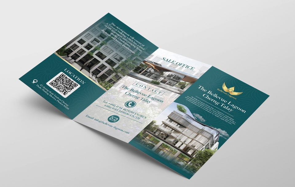 สื่อสิ่งพิมพ์และนามบัตร - รับออกแบบ โบว์ชัวร์ แผ่นพับ - 6