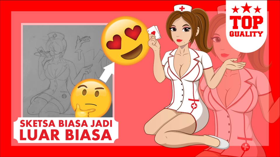 Logo - Desain Logo, Maskot/Karakter Kartun 1 Hari Jadi - 6