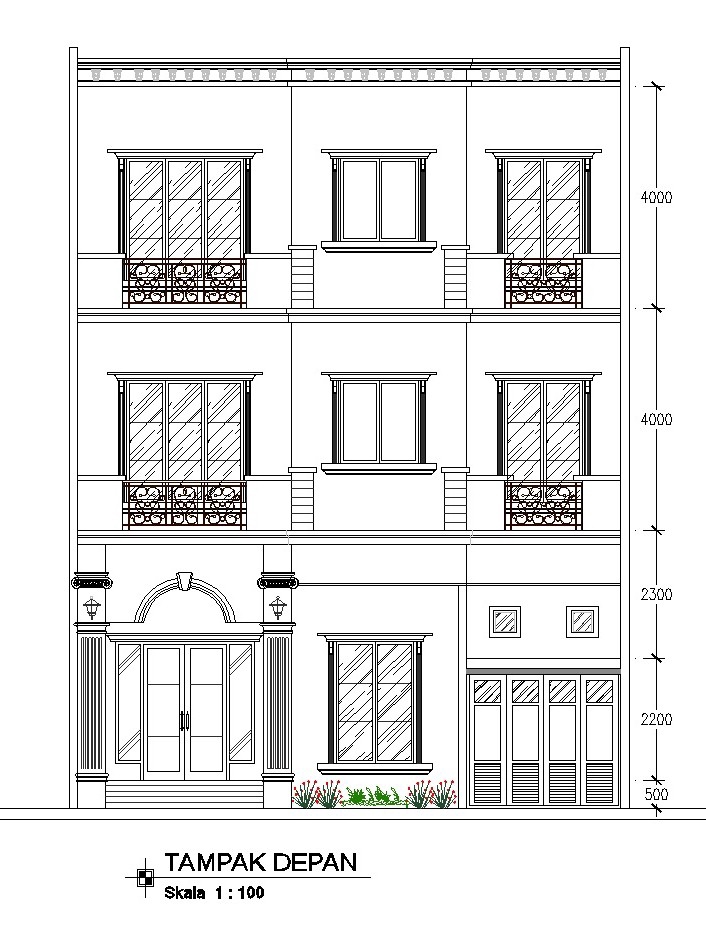 CAD Drawing - Jasa Desain Rumah 2D, 3D dan RAB - 5