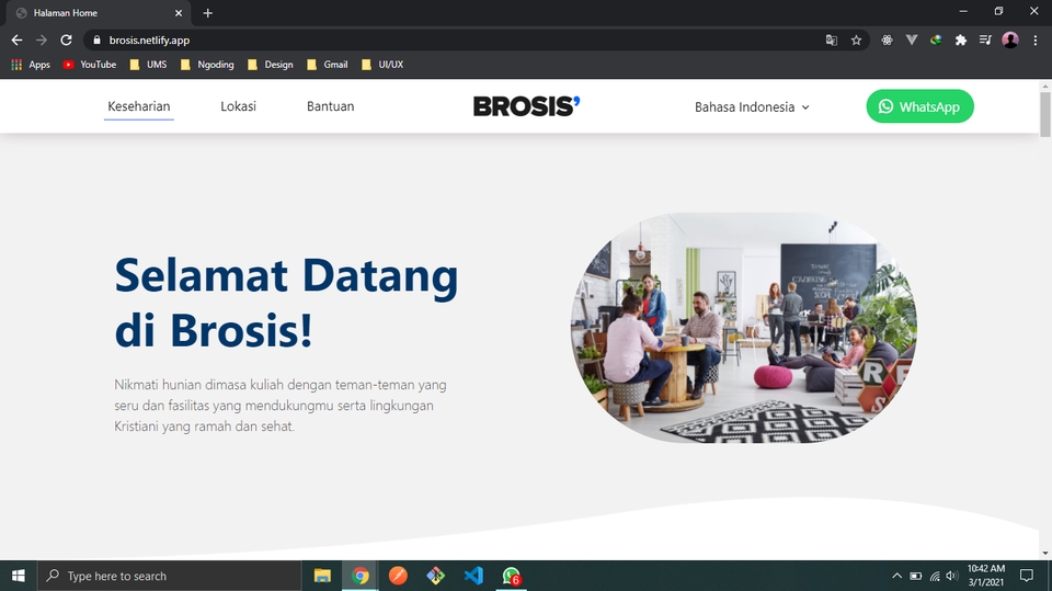 Jasa Lainnya - Convert Design UI/UX to HTML, CSS, JAVASCRIPT - 2