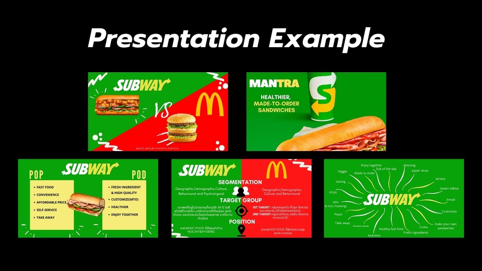 Presentation - รับออกแบบ Presentation แบบมือโปร ทุกสไตล์ตามต้องการ - 2