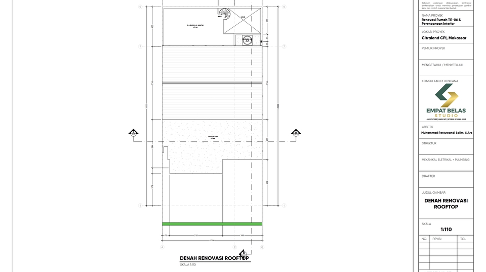 CAD Drawing - JASA GAMBAR CAD IMB DAN KONSEP AWAL - 2