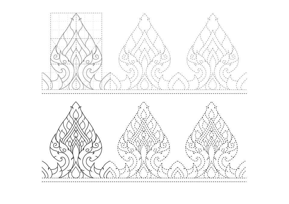 เปลี่ยนรูปเป็นเวกเตอร์ - Draft / Trace - 3