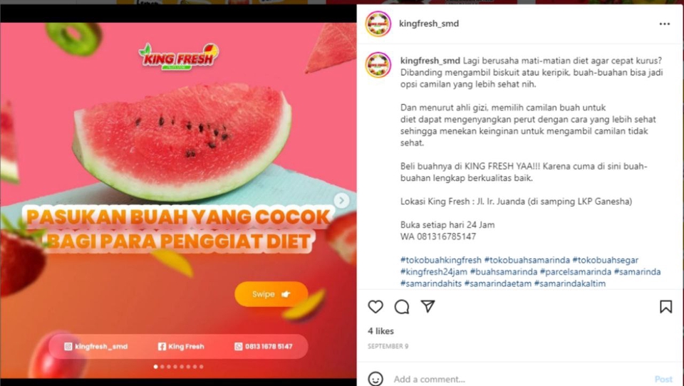 Caption Sosial Media - Copywriting/Caption Social Media (IG, FB, TIKTOK, MARKETPLACE) FREE HASTAG - 5