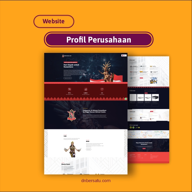 Web Development - Jasa Pembuatan Website Profil Perusahaan (Company Profile) - 6