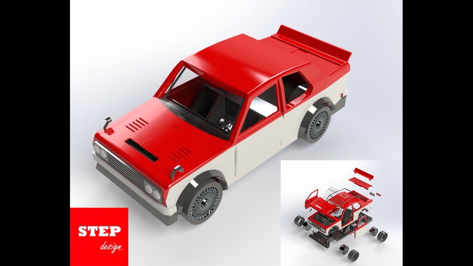 เขียนแบบวิศวกรรมและออกแบบโครงสร้าง - stepdesign รับงานเขียนแบบ Solidwork 3D 2D - 6