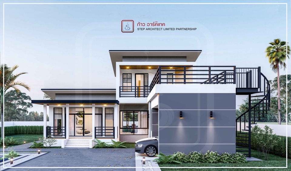 ออกแบบตกแต่งภายในและภายนอก - รับออกแบบ I ทำภาพ perspective Render - 9