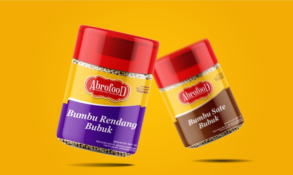 Label & Kemasan - DESAIN LABEL MAKANAN. DESAIN STIKER LABEL , PACKAGING DESIGN - 3