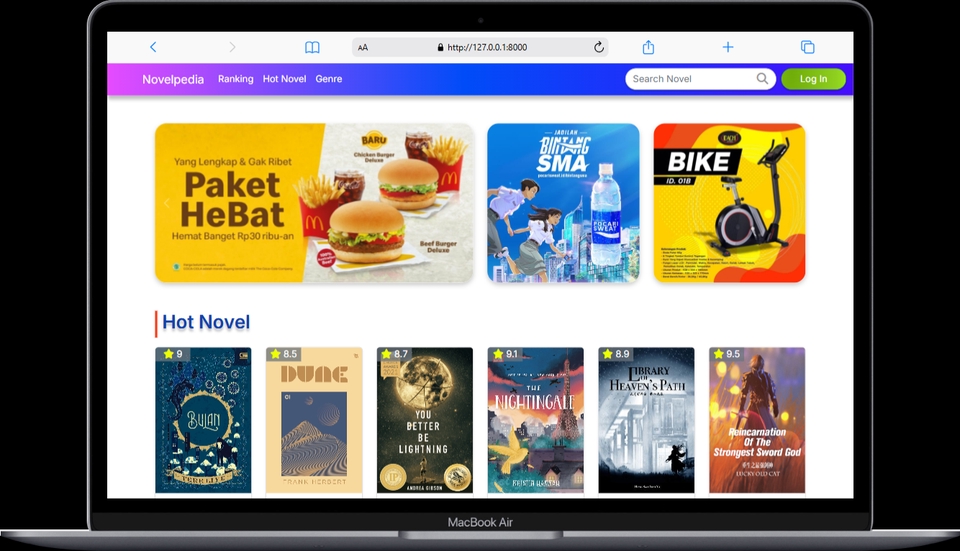 Jasa Pembuatan Website Profesional dengan Harga Terjangkau, Desain Menarik dan SEO Friendly, cocok untuk Perusahaan, Toko Online, dan Blog.