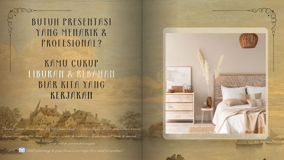 Jasa Pembuatan Presentasi / Desain PowerPoint - Jasa Pembuatan & Edit PowerPoint – Profesional, Kreatif & Siap Presentasi!