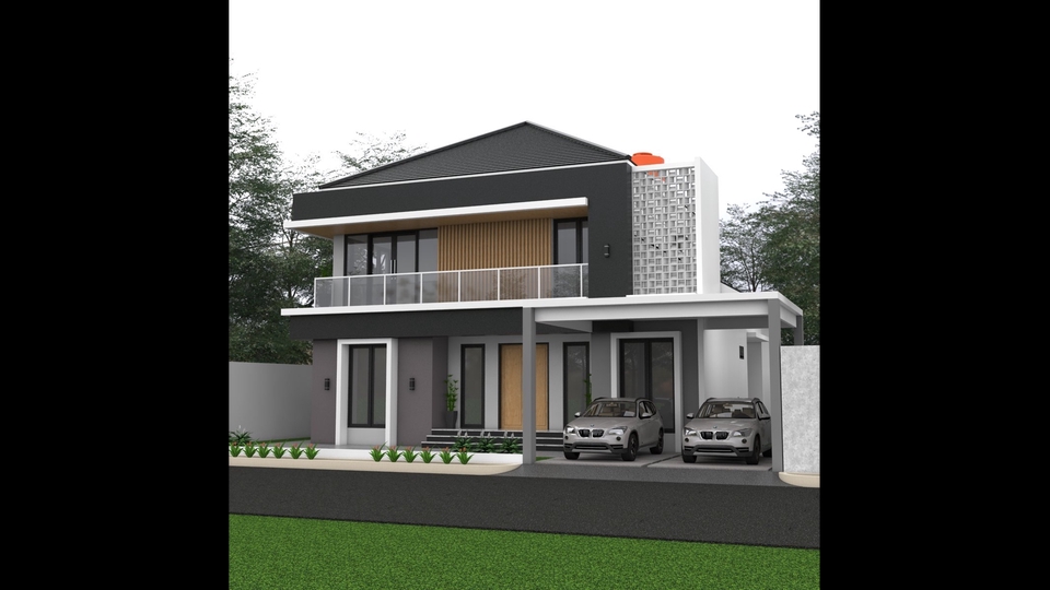 Berbagai Jasa Desain 3D Eksterior (Exterior) - Jasa Desain Eksterior Rumah