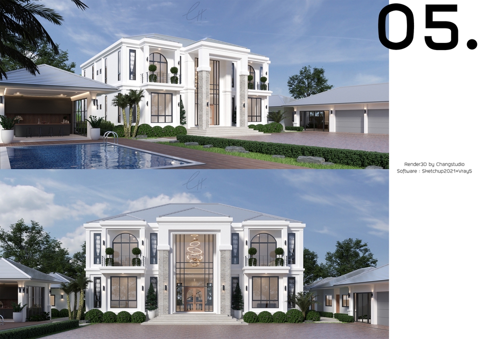 3D Perspective - 3D Perspective ,Landscape ,Exterior ,Interior / 3D Model  - 10