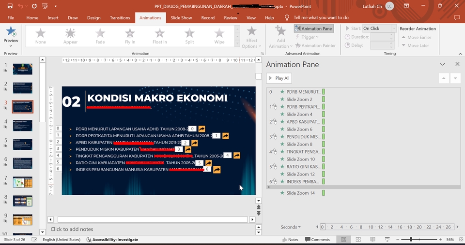 Jasa data entry, input data online, mengumpulkan data untuk presentasi powerpoint kondisi makro ekonomi.