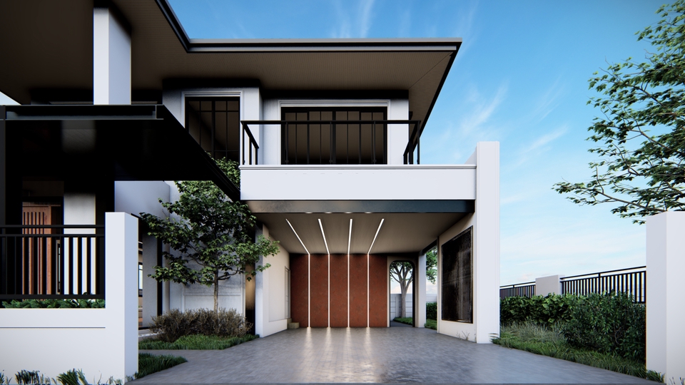 ออกแบบตกแต่งภายในและภายนอก - รับขึ้นโมเดล 3D สถาปัตยกรรม / เขียนแบบ / Render ทัศนียภาพภายนอกหรืภายในใน - 17