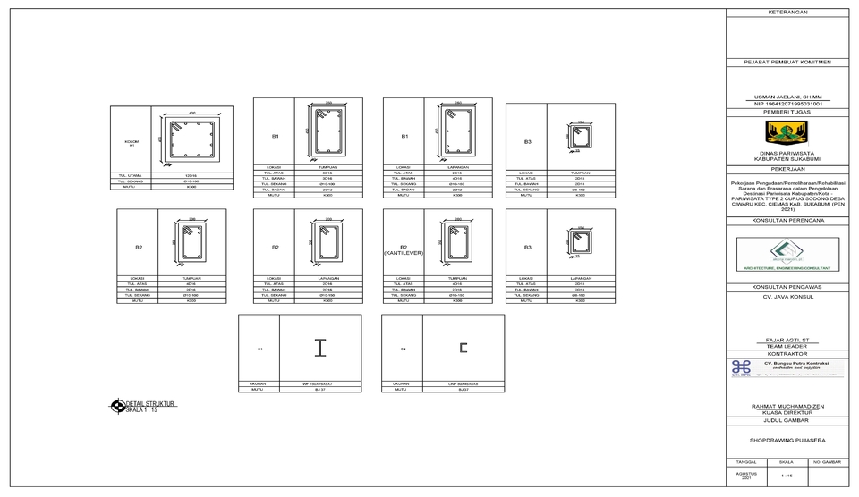 CAD Drawing - Jasa Gambar Kerja Konstruksi, Jadi 3 Hari - 20
