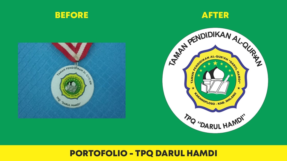 Edit Gambar & Photoshop - Tracing / Redraw / Gambar Ulang Logo atau Gambar Bitmap menjadi Vector - 4