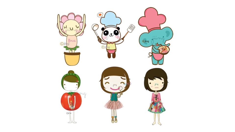 ออกแบบ Character & Mascot - ออกแบบคาแรคเตอร์น่ารักๆ ที่ใครเห็นก็ต้องยิ้ม : ) - 7