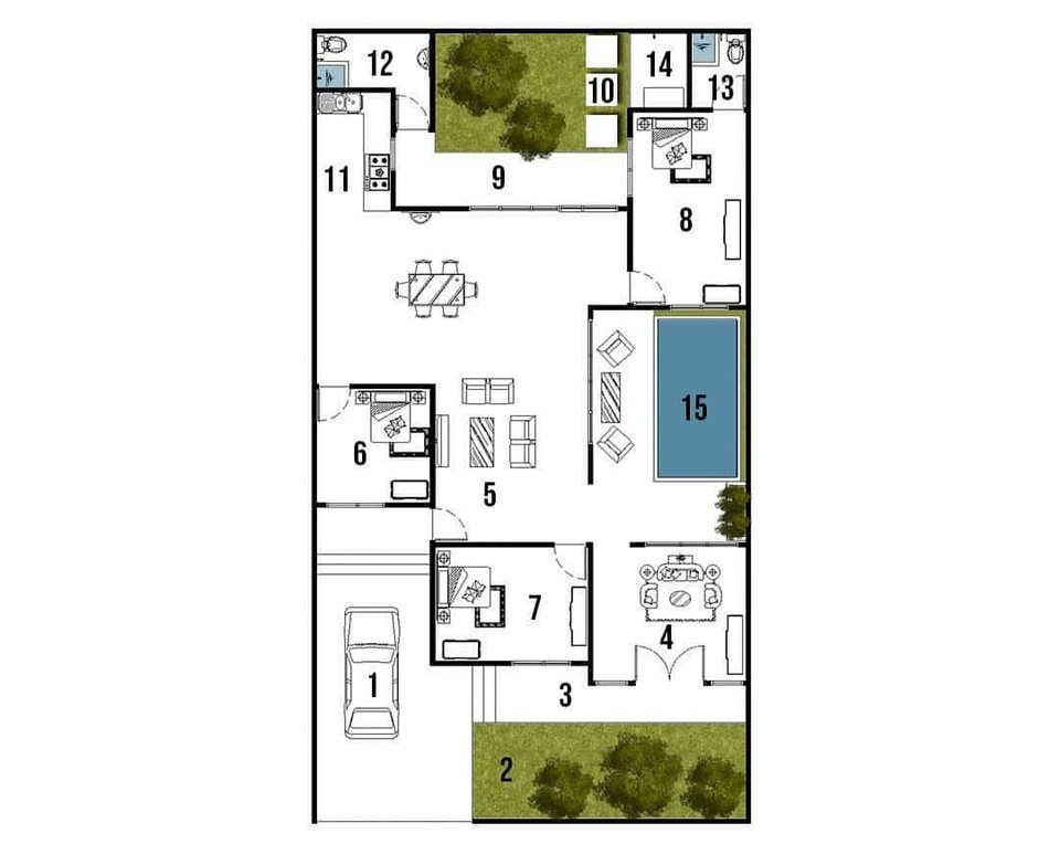 CAD Drawing - Desain Bangunan 3D/2D, RAB, Interior dan Eksterior - 8