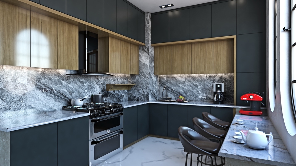 Desain Furniture - Desain INTERIOR 3D & Rendering 1 Hari Selesai - 1