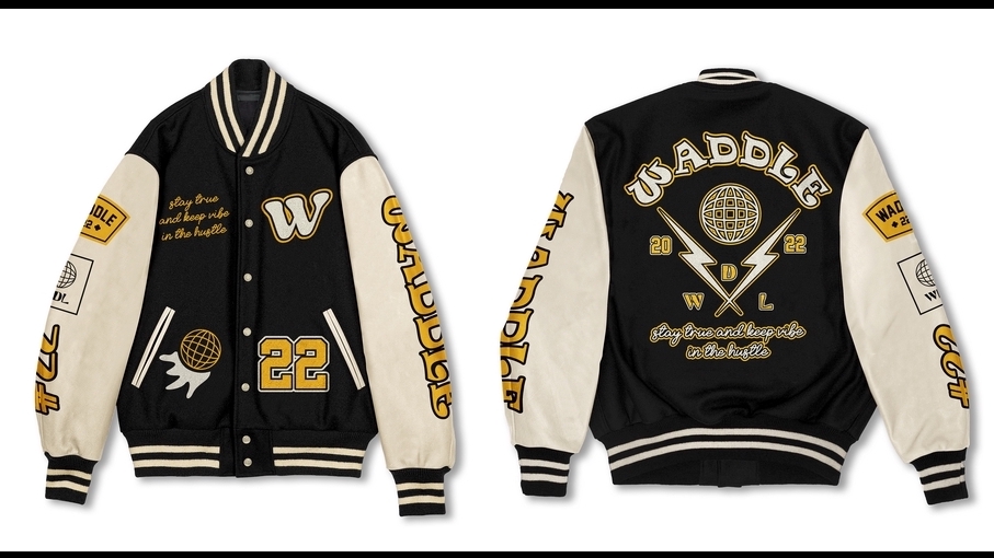 Desain Kaos & Motif - Custom Desain Varsity dan Coach Jacket - 2